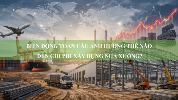 Biến động toàn cầu ảnh hưởng thế nào đến chi phí xây dựng nhà xưởng tại Hải Phòng?